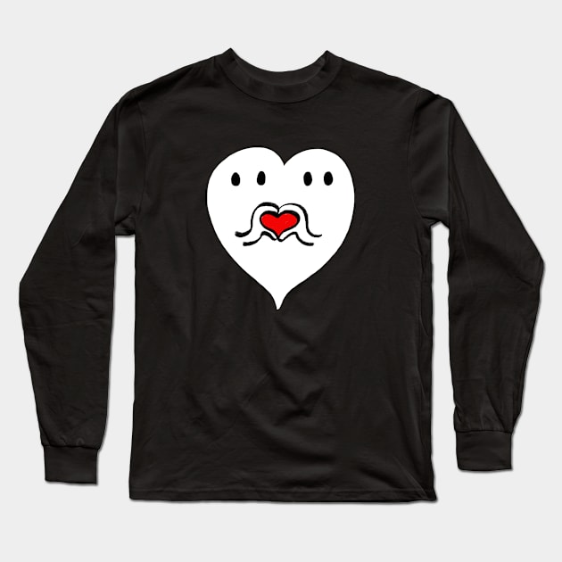 I Love Boo - Solid Long Sleeve T-Shirt by Dirtbath